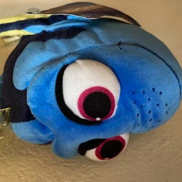 DISNEY "PIXAR" FINDING DORY DISNEY PARKS STUFFED ANIMAL BLUE PLUSH SOFT NOS NWT - Picture 5 of 8
